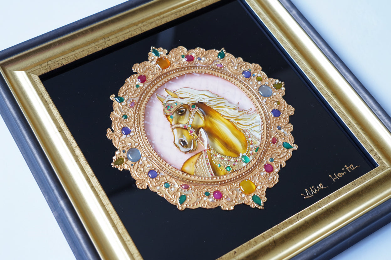 Guardian Horse “守り馬” jewelry frame