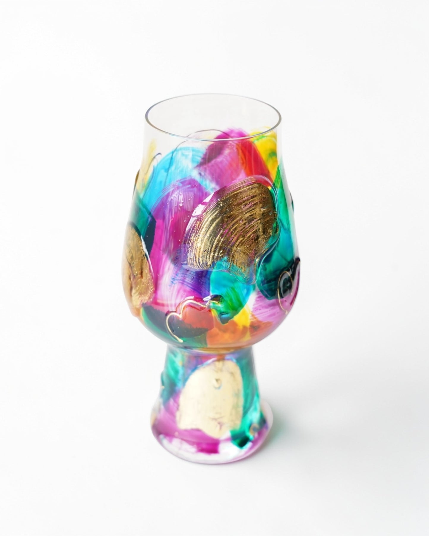 Doodle series- Beer glass multi color