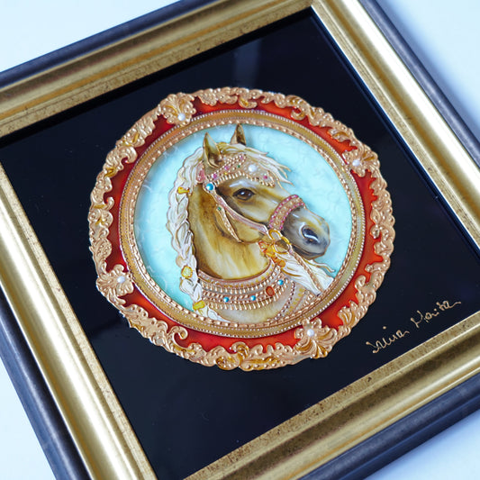 Guardian Horse “守り馬” Red frame