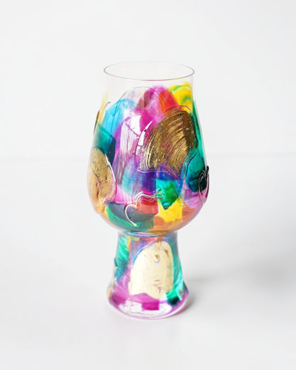 Doodle series- Beer glass multi color