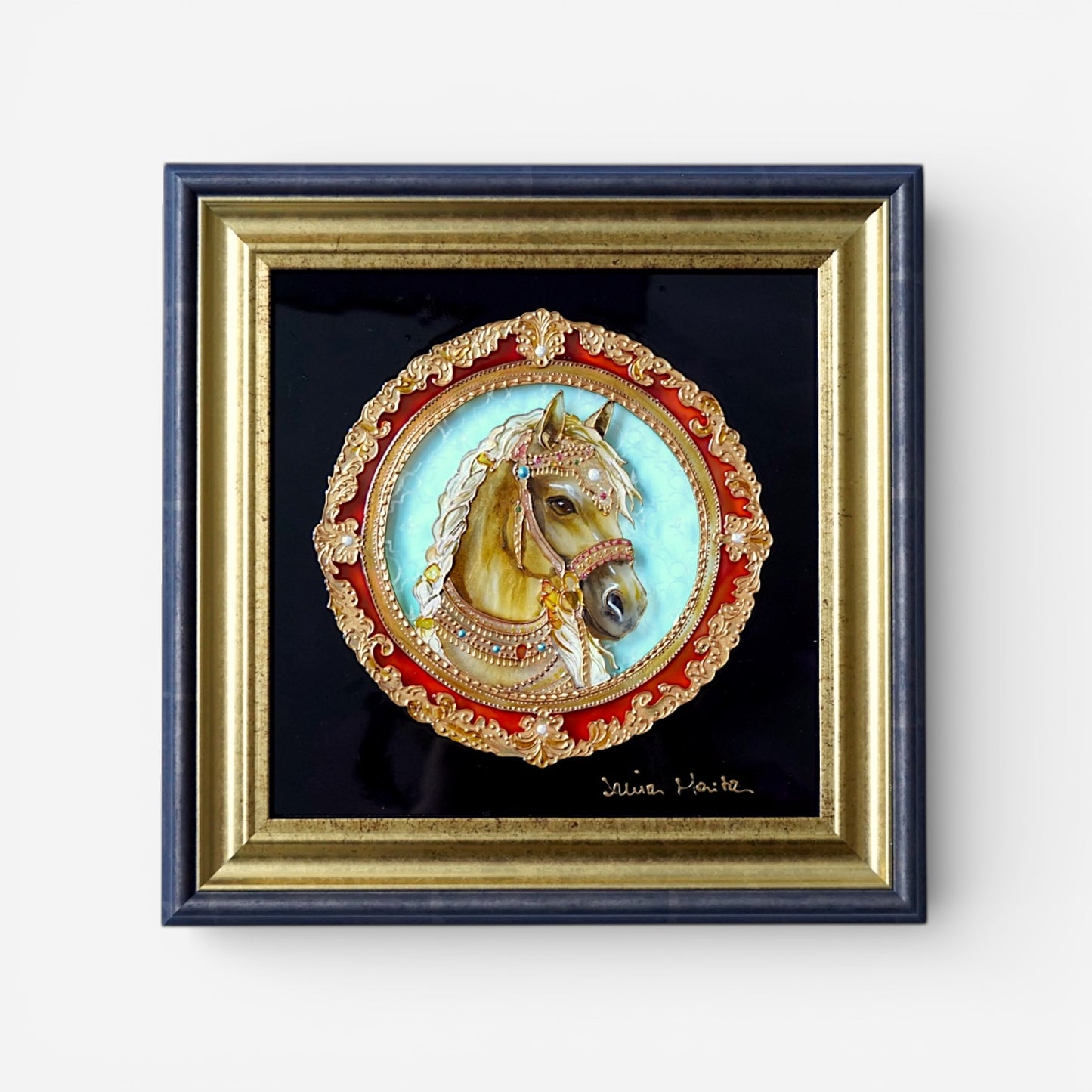 Guardian Horse “守り馬” Red frame