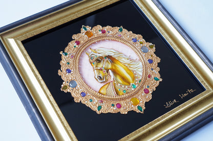 Guardian Horse “守り馬” jewelry frame