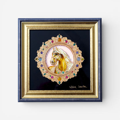 Guardian Horse “守り馬” jewelry frame
