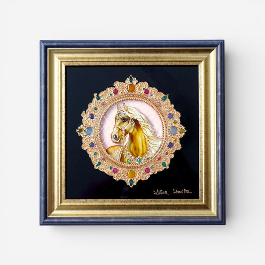 Guardian Horse “守り馬” jewelry frame